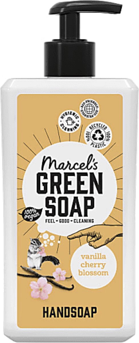 Marcels Green Soap Handzeep Vanille & Kersenbloesem (500ml)