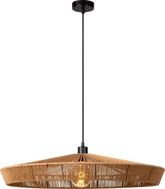 Lucide YUNKAI Hanglamp - Ø 70 cm - 1xE27 - Naturel - Papier