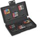 Merkloos / Sans marque Nintendo Switch 2 / Switch Game Card Case - Opslag voor 24 Gamekaarten - Geheugenkaart Opberghoes - Beschermhoes met Organizer voor Games - Opberghoes Ideaal voor Reizen - Zwart