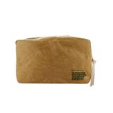OMNIA BOTANICA - Reisetui van kraftpapier, waterdicht, veganistisch, praktisch en specialistisch, Bruin, etui
