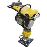 Korman Pilonneuse Thermique 6.5cv 10kn – Moteur Loncin 4 Temps – Force D'Impact 10kn – Pour Sols Meubles Et Chantiers Humides