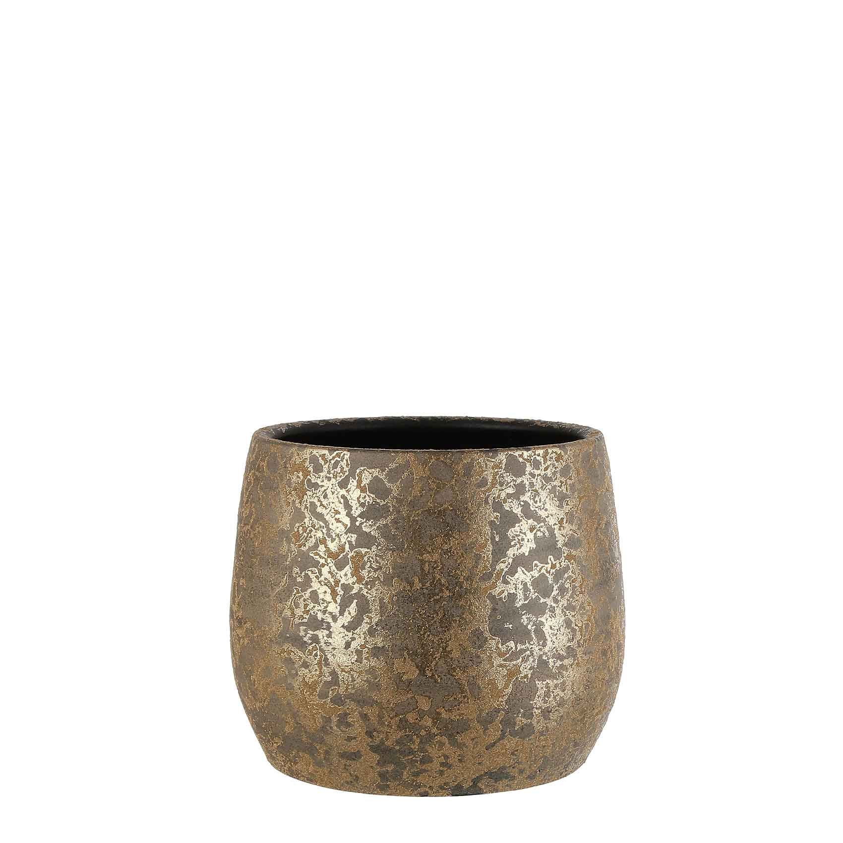 Mica Decorations Clemente Pot Rond Goud - 25.5 x 32 cm