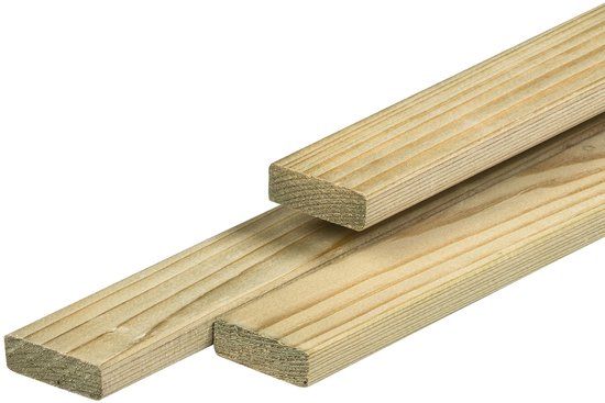 Merkloos 1.9x7.0x360cm geschaafd 4rh Onbehandeld 420 cm 2 cm 10 kg 8715815011661 1 jaar