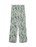 VERO MODA Broek 'VMCHERIE' donkergroen / offwhite