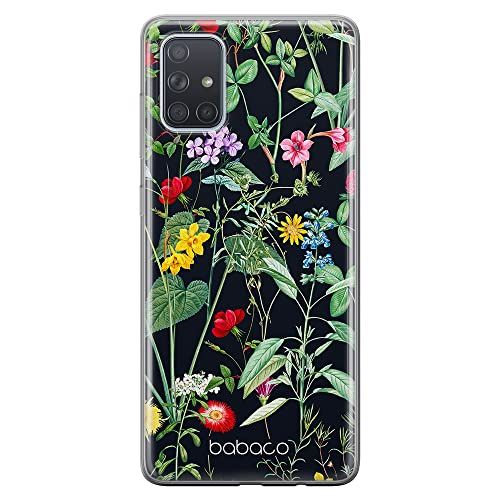 ERT GROUP Mobiele telefoonhoesje voor Samsung A71 5G - Babaco Flowers 041