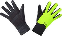Gore Wear M Gore-Tex Infinium Mid Gloves, black/neon yellow