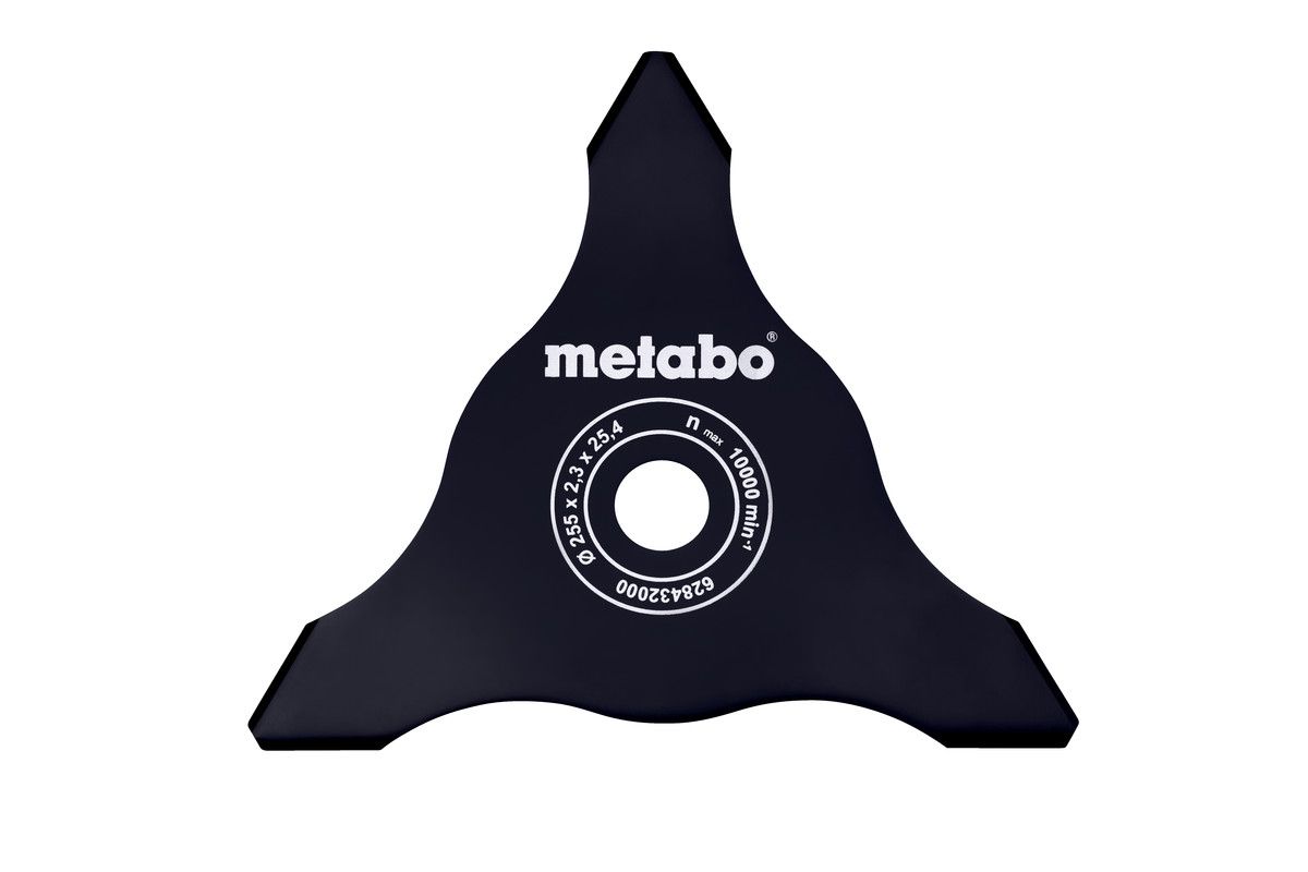Metabo 628432000 Brush Cutter Blade - Black - For Metabo FSD, FSB 36-18 LTX BL 40 - 1 pc