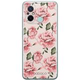 ERT GROUP mobiel telefoonhoesje voor Xiaomi REDMI 12C/ REDMI 11A origineel en officieel erkend Babaco patroon Flowers 013