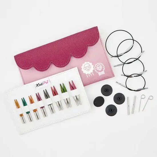 KnitPro Dreamz Special verwisselbare breipunten set 5cm Mini 3.00mm - 6.00mm