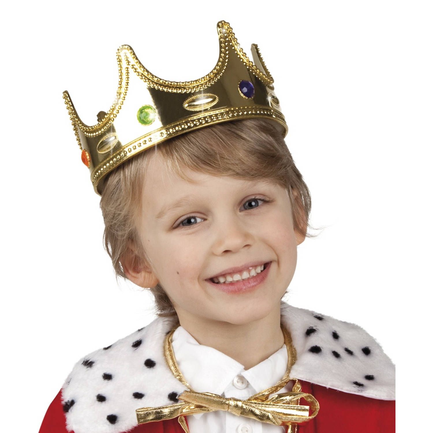 Boland Kinderkroon Koning Jongens Goud
