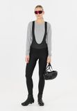 ENDURANCE Jayne V2 dames fietsbroek met bretels en zeem zwart S