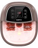 RENPHO Voetbadmassageapparaat met snelle verwarming, automatische massage en bubbeljets