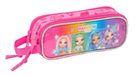 RAINBOW HIGH SHINE Dubbel etui voor kinderen, ideaal voor schoolgaande kinderen, comfortabel en veelzijdig, kwaliteit en sterkte, 21 x 6 x 8 cm, meerkleurig, M, casual
