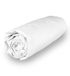 Soleil d'ocre Percale Cotton Fitted Sheet 200 x 200 cm White