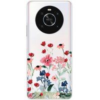 Huawei Honor X9 4G siliconen hoesje - ontwerp printemps en fleurs