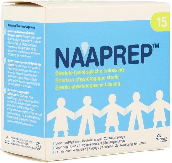 Naaprep® Amp 15 X 5 ml Neus-, Oog- En Oorhygiëne