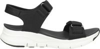 Skechers Arch Fit - Touristy Sandalen Plat - Zwart - Maat 41