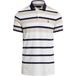 RALPH LAUREN Polo gestrickt Performance Pique, weiß/schwarz/beige