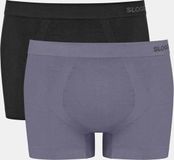 sloggi men GO Smooth Short C2P Heren Onderbroek - Zwart Combinatie - Maat XXL