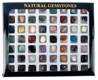 Natural Gemstones - Geschenkdoos 56 diverse edelstenen