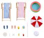 Miniature de plage pour maisons de jouets