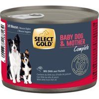 SELECT GOLD natvoer hond Complete Soft Mousse Baby & Mother 6x180 g