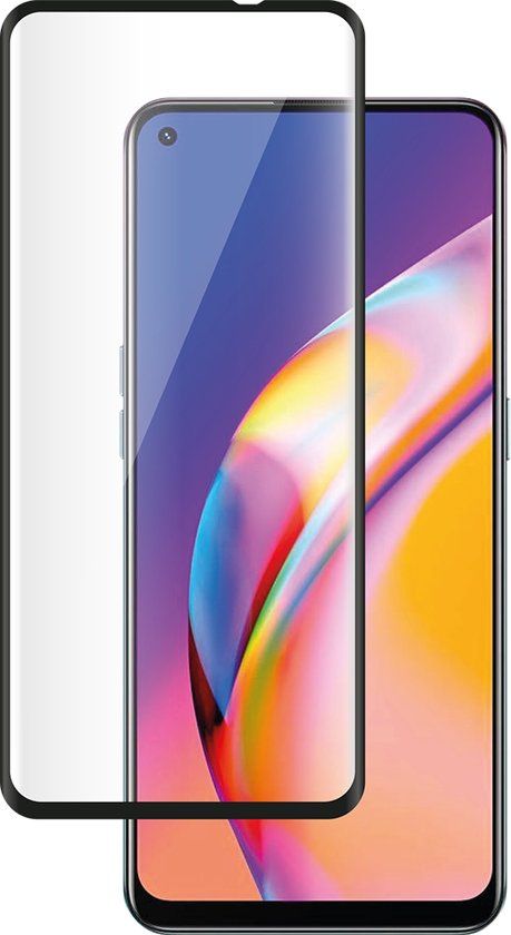 Bigben Connected Screenprotector Tempered Glass 2.5D Anti-Fingerprint voor Oppo A94 Transparant