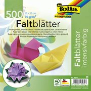 Folia vouwblaadjes ft 20 x 20 cm, pak van 500 blaadjes