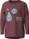NAME IT T-shirt 'NMFVIX' bleu clair / sapin / prune / baie