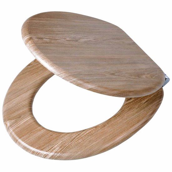 Tiger Steigerhoutlook Toilet Seat - Soft Close - MDF - Oak