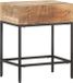 vidaXL Bijzettafel Massief Ruw Mangohout 40x30x50 cm
