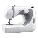 JATA JSMC5217 naaimachine met 13 steek-, naad- en zigzagdesigns, 4-takt oogje met draagbaar pedaal, inclusief accessoires, compact ontwerp, laag gewicht