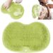 Ibenzoa® tapis de bain antidérapant en silicone avec massage des pieds et brosses de nettoyage