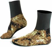 Seac Seal Skin Camo Brown Unisex-volwassene Schoenmaat 43-44 Polyester Sokken