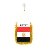AZ FLAG Autovlag Egypte 15x10 cm