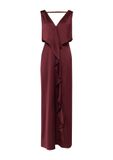Comma Jurk bordeaux