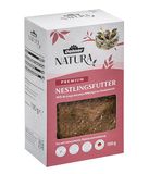 Dehner Natura Premium Voer voor wilde vogels, nestvoer, het hele jaar door voedsel voor de kweek van eiwitten, hoogwaardig vogelvoer voor ouderloze wilde vogels, 100 g