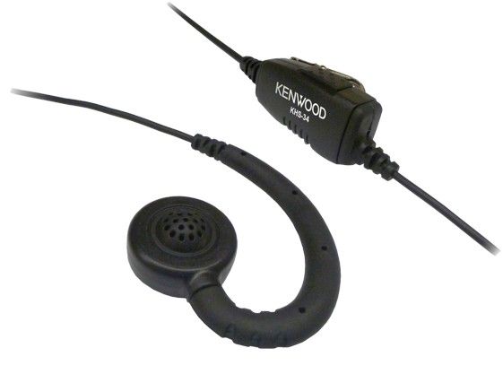 Kenwood KHS-34 - Headset - Zwart