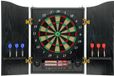 SPORTNOW Elektronisch Dartbord-MDF, kunststof-96L x 65,5B x 7H cm-Zwart