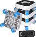 Ibenzoa® Zware Meubeltransportwielen Set pour Déplacement Facile de Grands Meubles et Appareils