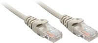 LINDY 48372 RJ45 Netwerkkabel, patchkabel CAT 5e U/UTP 50.00 m Grijs