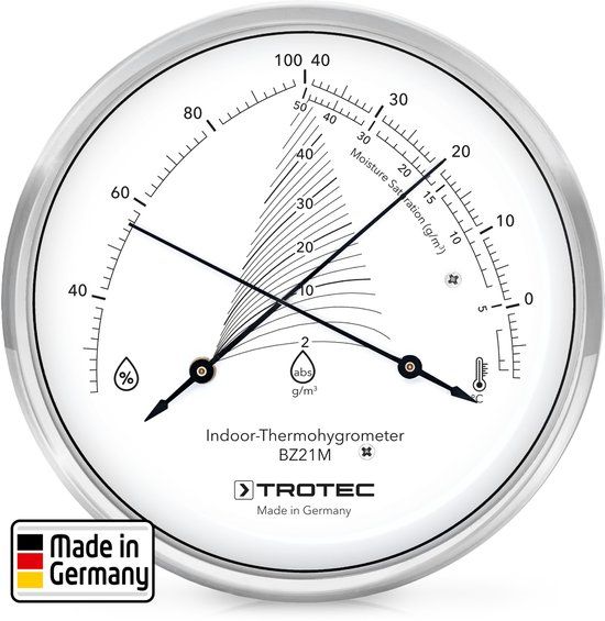 TROTEC Design-thermo-hygrometer BZ21M
