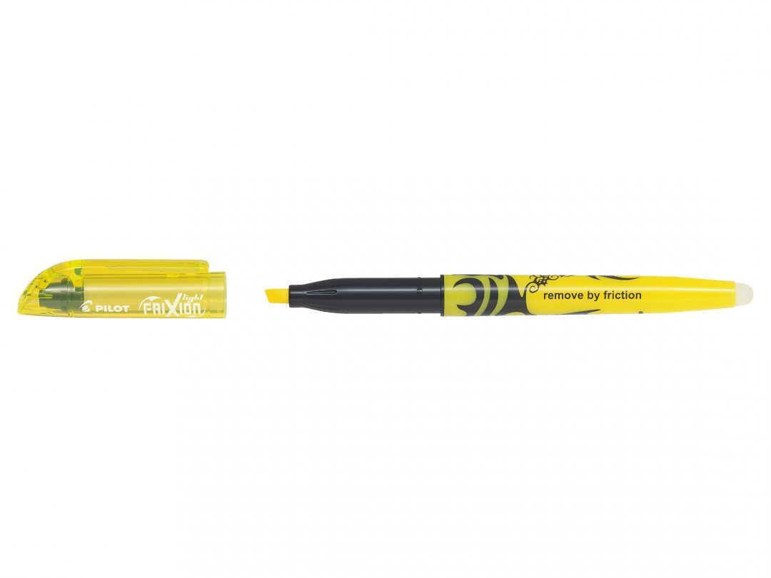 Pilot FriXion Light - Markeerstiften - 12 stuks - geel/zwart