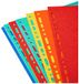 Exacompta - Ref. 2112E - Tussenschotten in felgekleurd gerecycled karton 220 g/m2 met 12 neutrale tabbladen - A4 Maxi formaat - Afmetingen: 24,5 x 29,7 cm