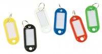 Q-CONNECT KF10872 sleutelhanger, donkerblauw, 10 stuks
