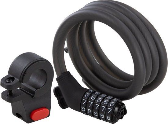 CNC Segway-Ninebot Password Lock - Codeslot voor Fietsen - Zwart