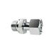 Instelbare RIEGLER Instelbare rechte schroefverbinding, M10x1,0 a., buisbuiten-Ø 6 mm, PN 315, SW1 14, SW2 14, verzinkt staal