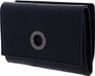 MANDARINA DUCK Mellow Leather Wallet with Flap Dress Bleu Blauw