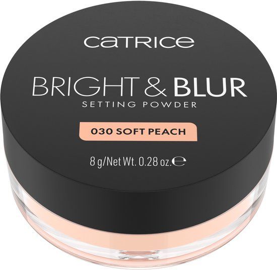 Catrice BRIGHT & BLUR loose setting powder #030-Soft Peach 8 gr