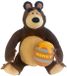 PTS Masha en de Beer Honing Pluche Knuffel 32 cm